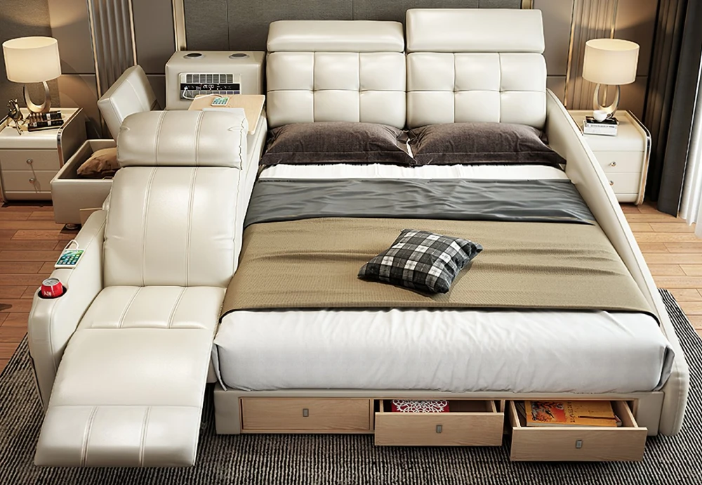 urban smart king size bed with storage